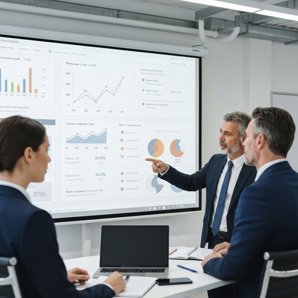 Lead tracking dashboard with analytics