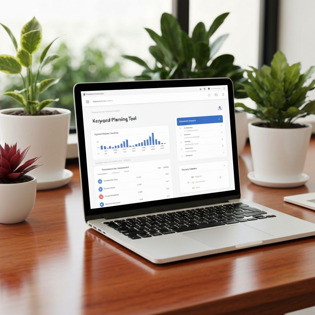 Content strategy and keyword targeting dashboard